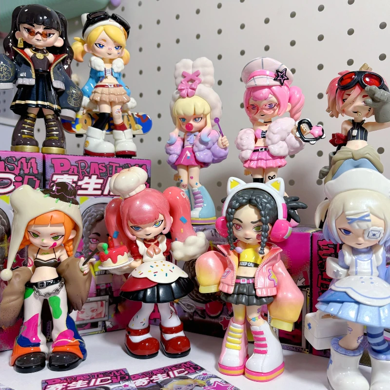 

Yandere Girl Parasitism ID Series слепая коробка Mystery Box Caixa Caja куклы-сюрприз подарок настольный орнамент аниме фигурки модель игрушки