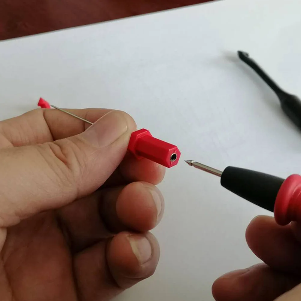 2Pcs Professional Back Probe Circuit Test Needle Kit ABS Insulated Multimeter Leads Automotive Sensor Testing Repair Tool