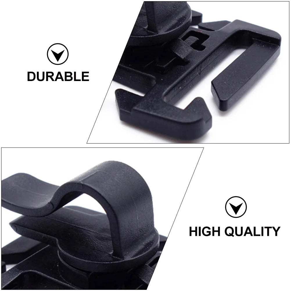 

10Pcs Outdoor Water Bag Clip Backpack Mountings Wear-Resistant Fixing Clamps for Drinking Organizer Lightweight Portable Camping