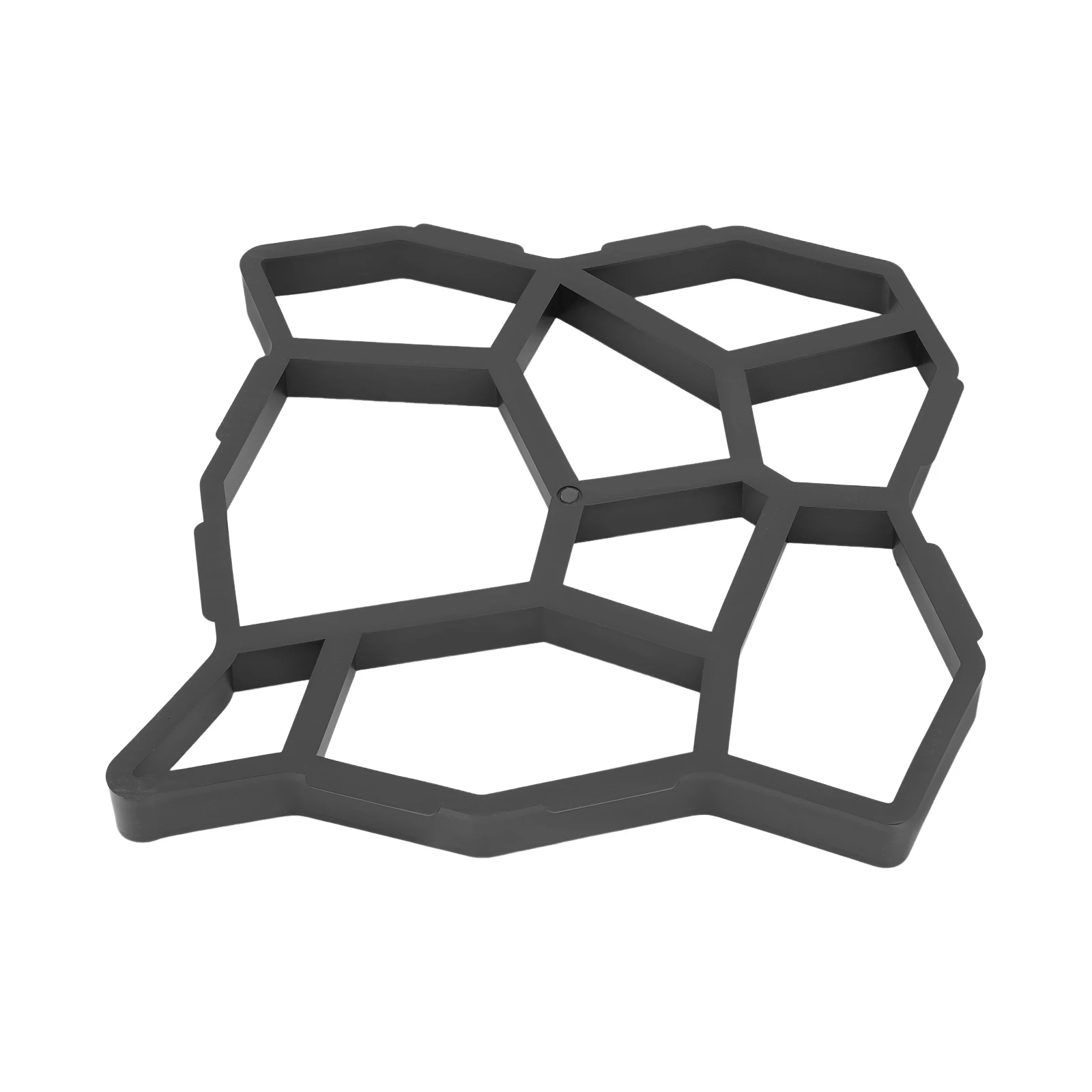Imagen 6: 2 paquetes de moldes de hormigón para pavimento, pavimentación, 50x50cm, para patio, entrada, acera, impresión de pasarela DIY