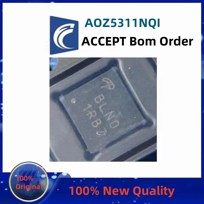 5-10piece 100% New AOZ5311NQI AOZ5311NQ1 AOZ5311 BLN0 BLN0 BLNO BLND QFN Brand New Original Chips ic