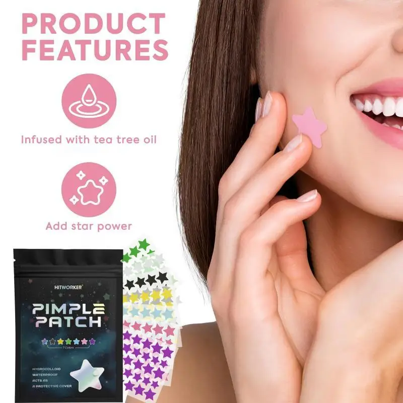 280/840pcs Star Patch Gentle Non Irritating Concealer Effectively Covering  And Blemish For Face Skin Care Daily Use