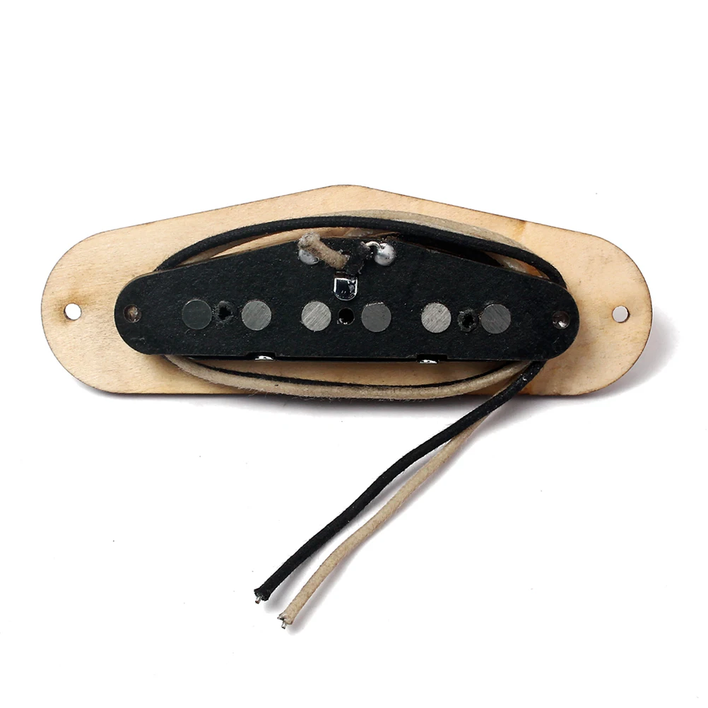 

Maple Wood Guitar Pickup Frame Single Coil Pickup Ring Inner Hole Width 15mm Narrow Hole Tl Style Electric Guitar Replacement