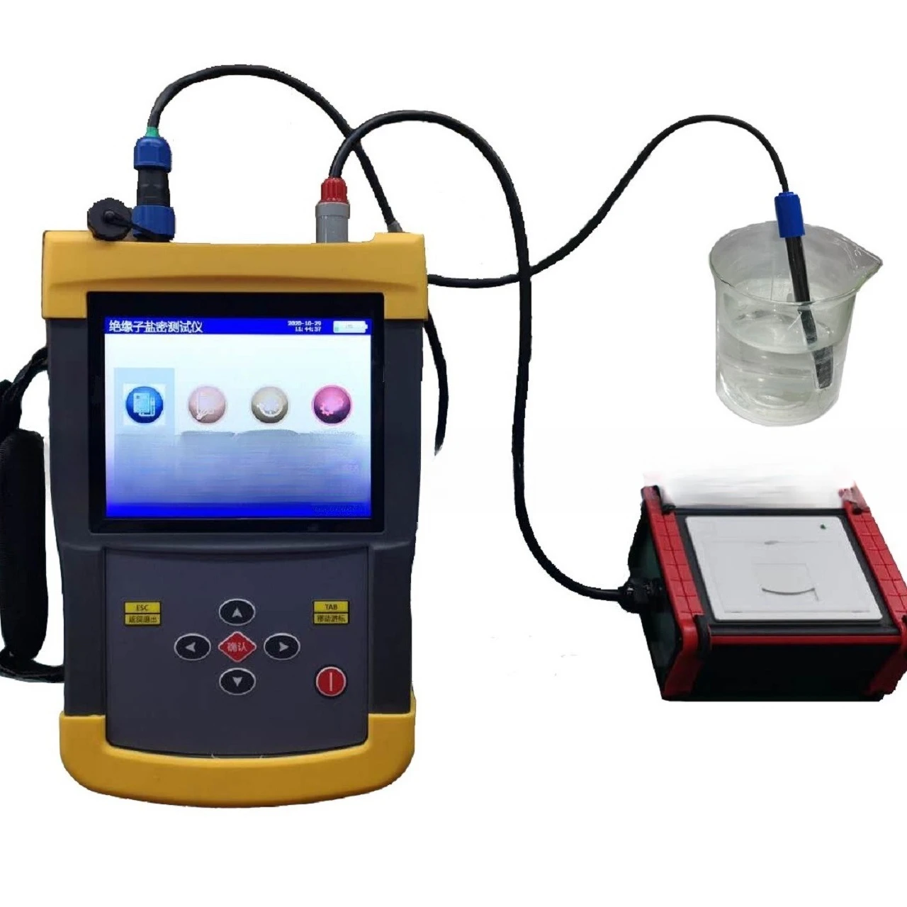 Tragbarer Salzdichtetester, intelligenter Isolator