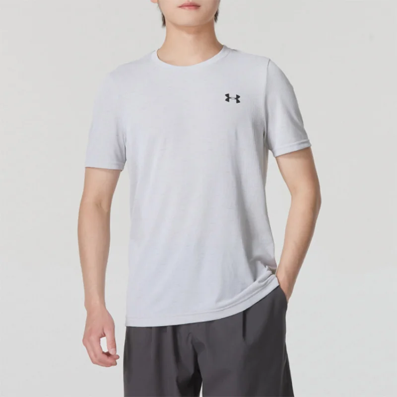 Under Armour T-shirt Men's Summer Sports Fitness Training Quick-Dry Breathable Round-neck Short Sleeve 1382801-100
