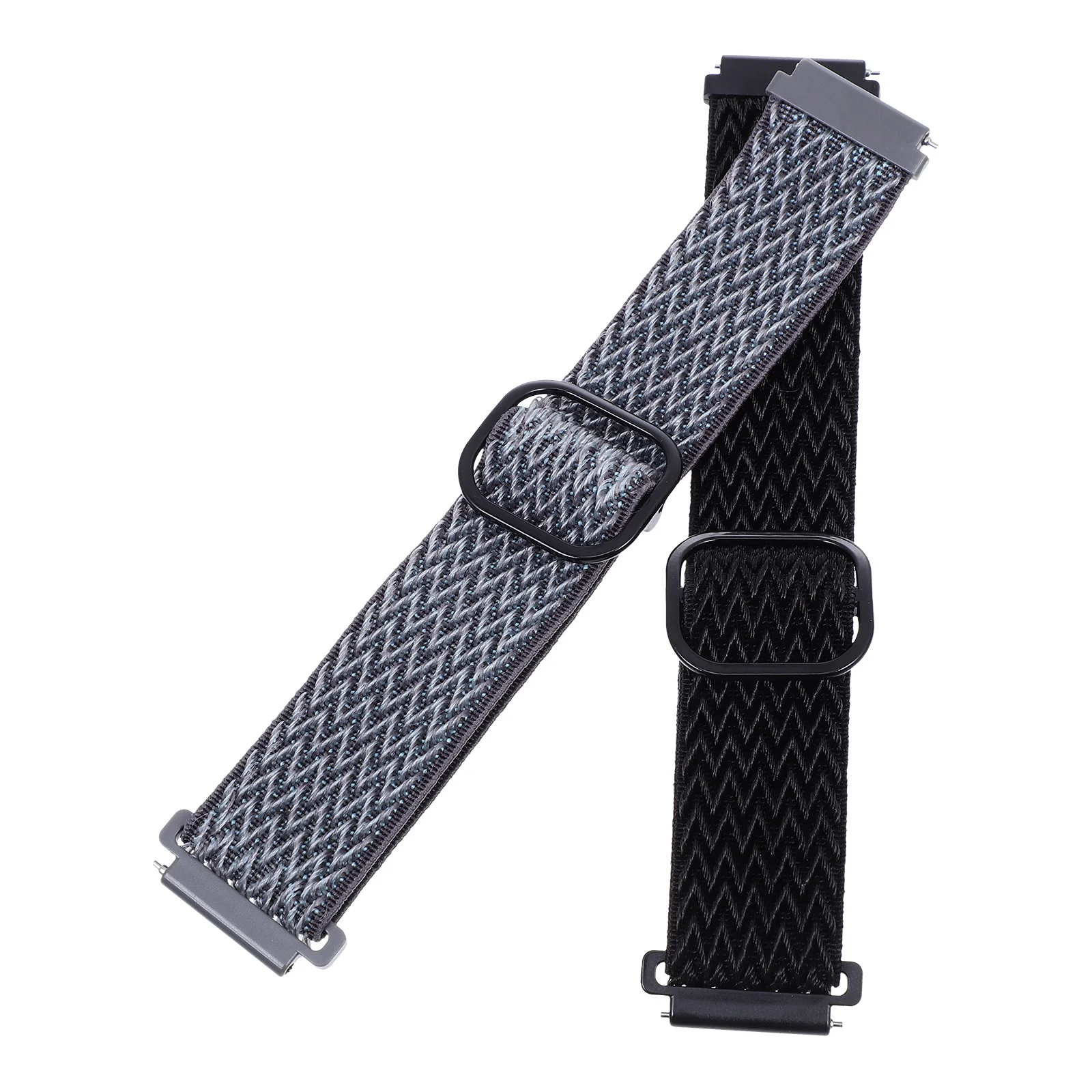 2Pcs Woven Watchband Stylish Breathable Replacement Strap Adjustable for Watch Accessories Watch Strap