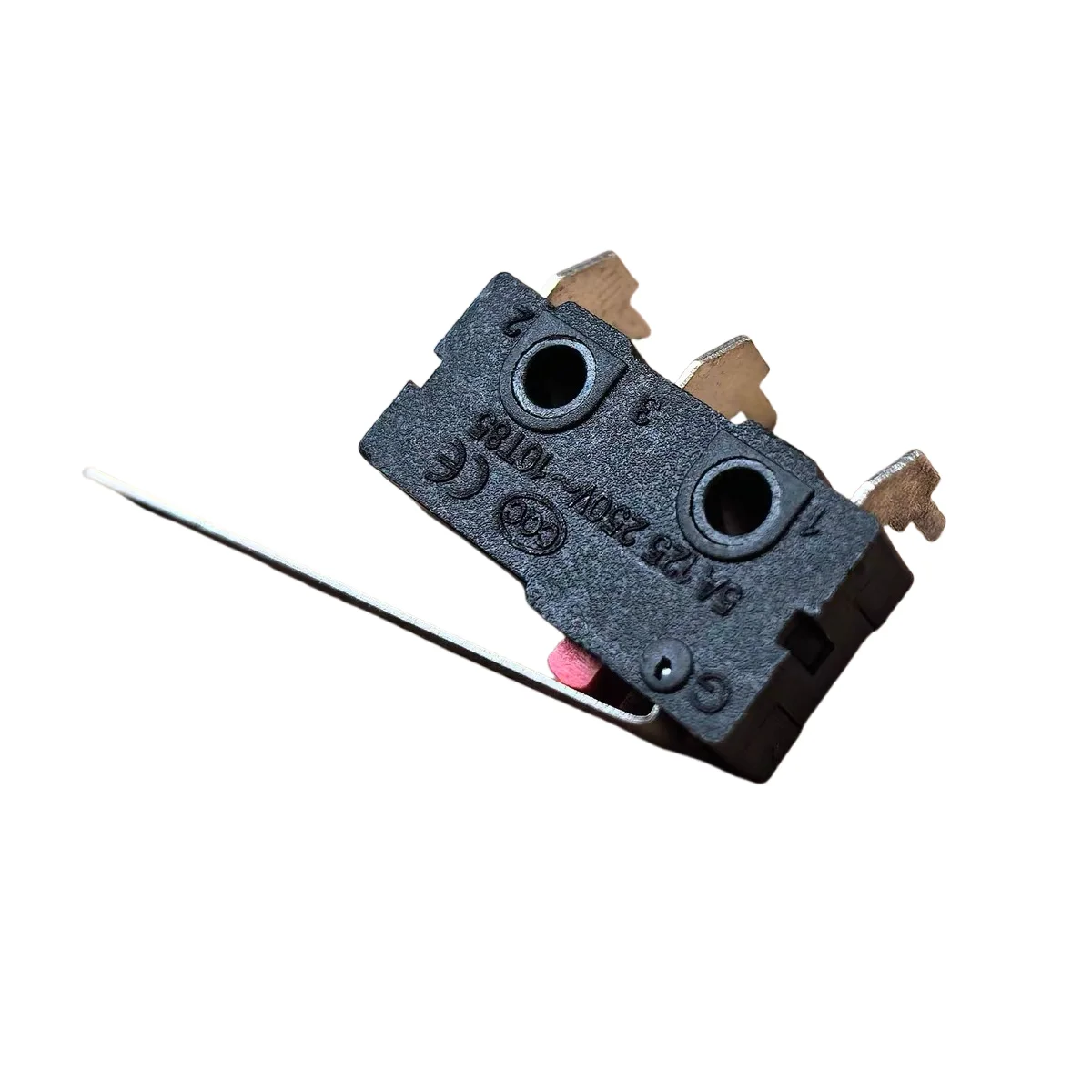 

1PCS/LOTS ultra high end bent foot micro switch ZW12-4-C silver dot 28mm press handle small self resetting stroke limit 5A