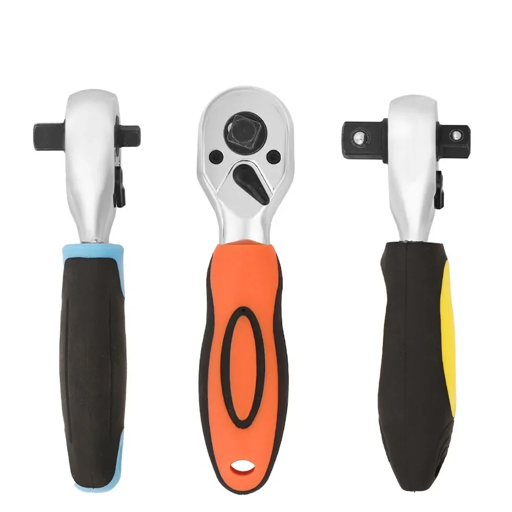 

Double-headed Wrench 1 4*3 8*1 2 72 Teeth Wrench Auto Repair Tool Comfortable Handle Corrosion-resistant Durability