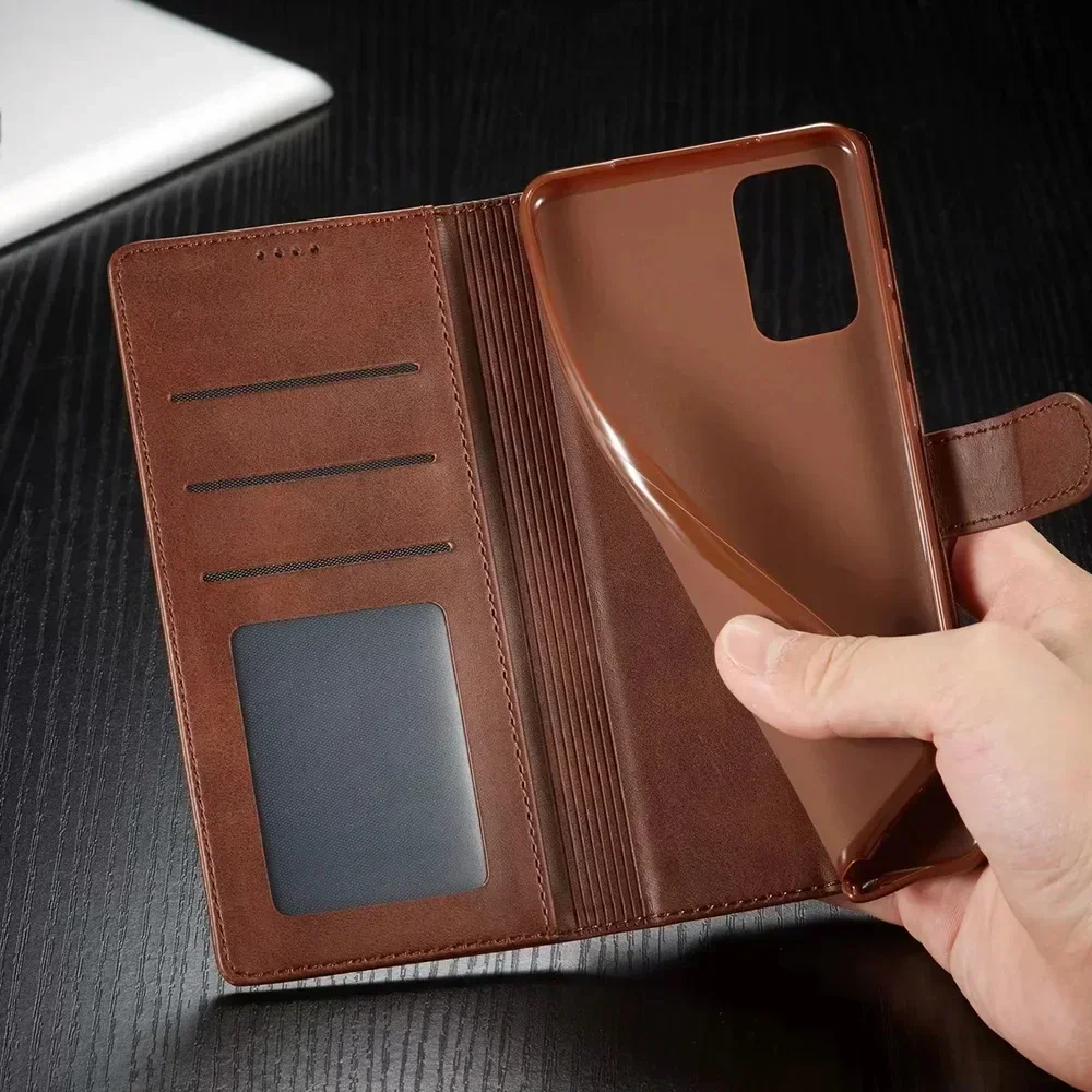 Leather Wallet Case for Xiaomi Poco F3 X3 X4 X5 M4 pro 14T 13T Pro NFC Flip Cover Redmi Note 12 11 11S 10S 9s 9 8 7 9T 9A 8T image 4