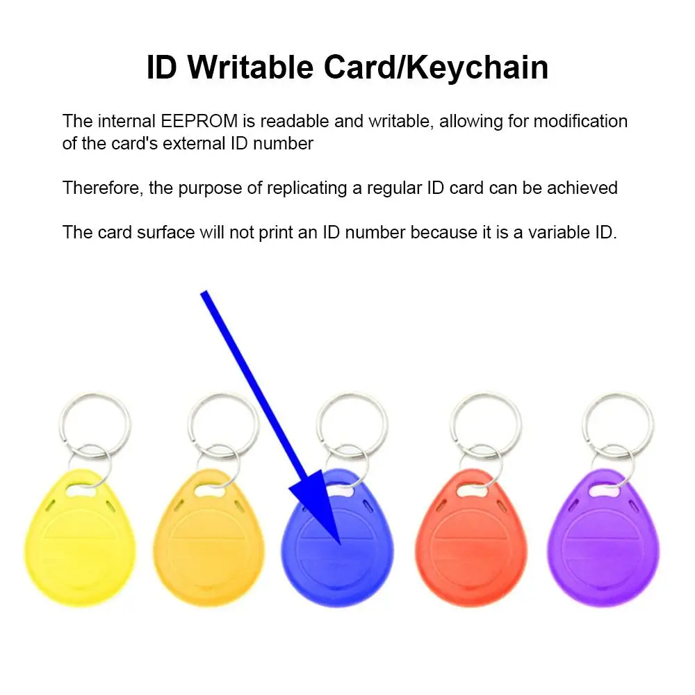 ID Card NFC Tag Accessories T5577 Rewritable Access Control Key Programmable Access Control RFID Tag