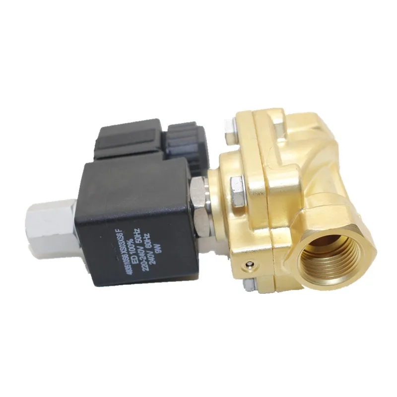 Guangzhou Ruihang 322H75 marine air compressor unloading solenoid valve can replace DZF-14 normally open 40BAR