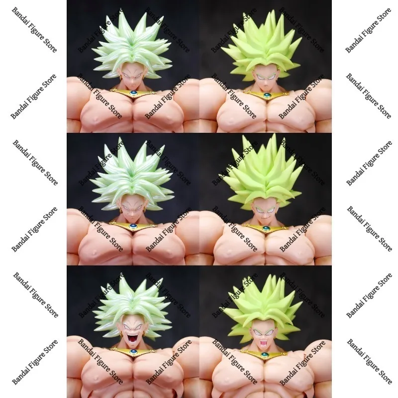In Stock TK CUSTOM TK017 TK018 Broly Head Sculpt Set SHF Compatible Dragon Ball Z Action Figure Accessories Collection Toy Gift view 2