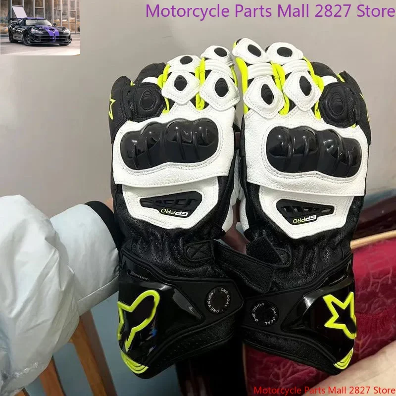 Gloves, off load protective equipment Motorcycle leather long Moto M1 racing motorcycle cowhide sports gloves