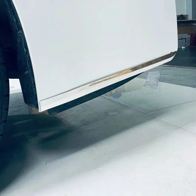 

Для Toyota Alphard Vellfire 40 Series 2023 2024, стальной автомобильный передний бампер, угловая крышка, накладка с защитой от натирания, молдинг для губ, Стайлинг автомобиля