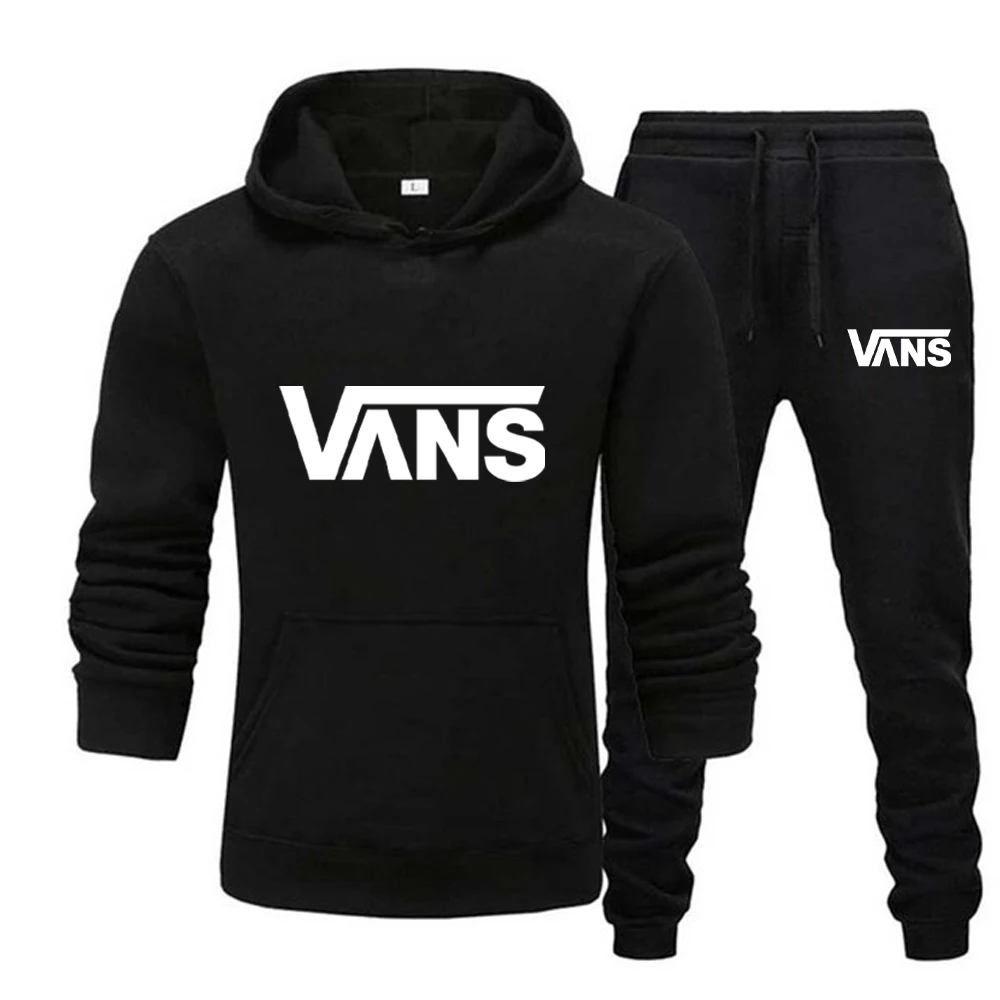 Men\'s Tracksuit Printing Hooded Sweatshirt Suit High Quality Casual Jogging Outfits Clothing Pullover Sport Sets sudaderas