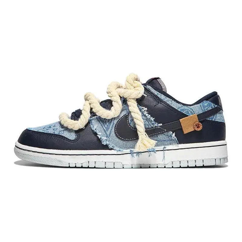 【Personalizar】Zapatillas Nike Dunk Low Skate para hombre, zapatillas DM0108-400