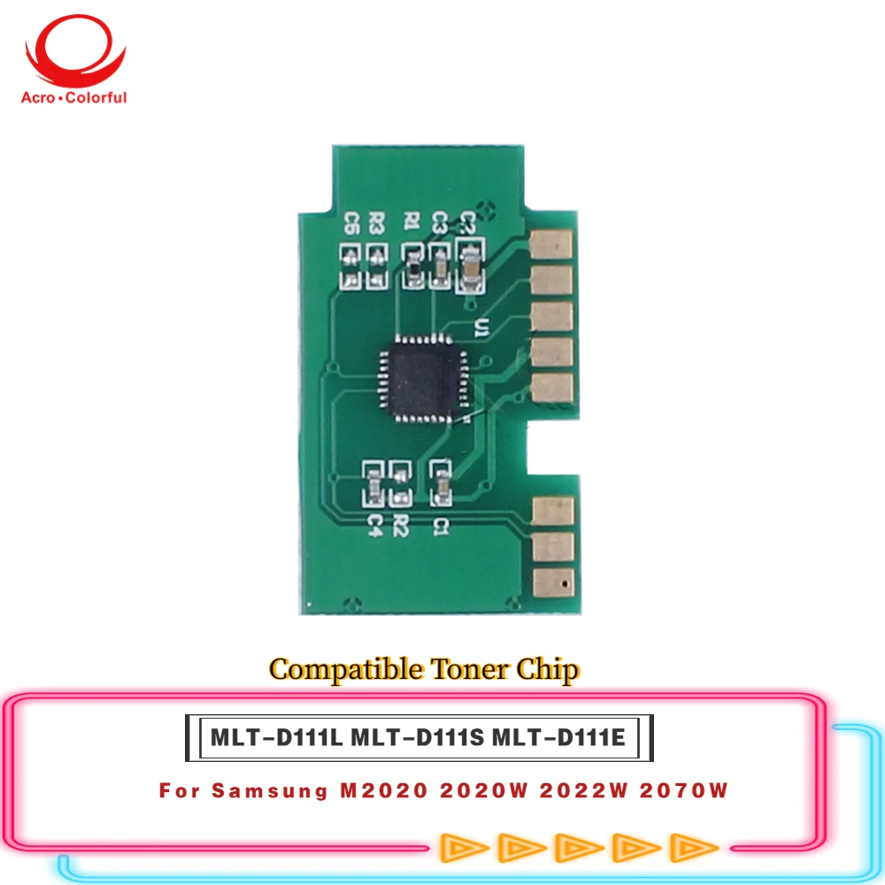 

MLT-D111S MLT-D111L MLT-D111E MLT-D111M Compatible Toner Update Chip For Samsung M2020 2020W 2022W 2070W Laser Printer