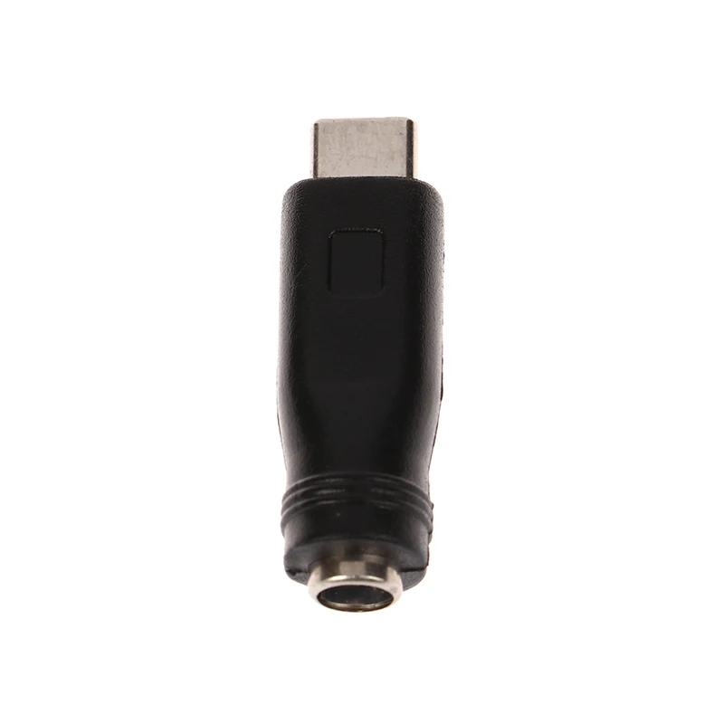 1PC New And High Quality DC Power Adapter Converter 5.5x2.1mm Female Jack To USB Type C Male Connector