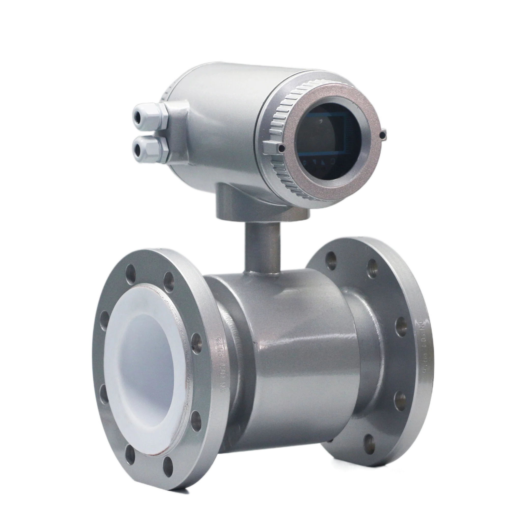 DN15 - DN600 مقياس الجريان الكهرومغناطيسي من النوع المتكامل RS485 IP65/IP68 4-20mA مستشعر مقياس التدفق المغناطيسي لمياه الصرف الصحي الرقمي