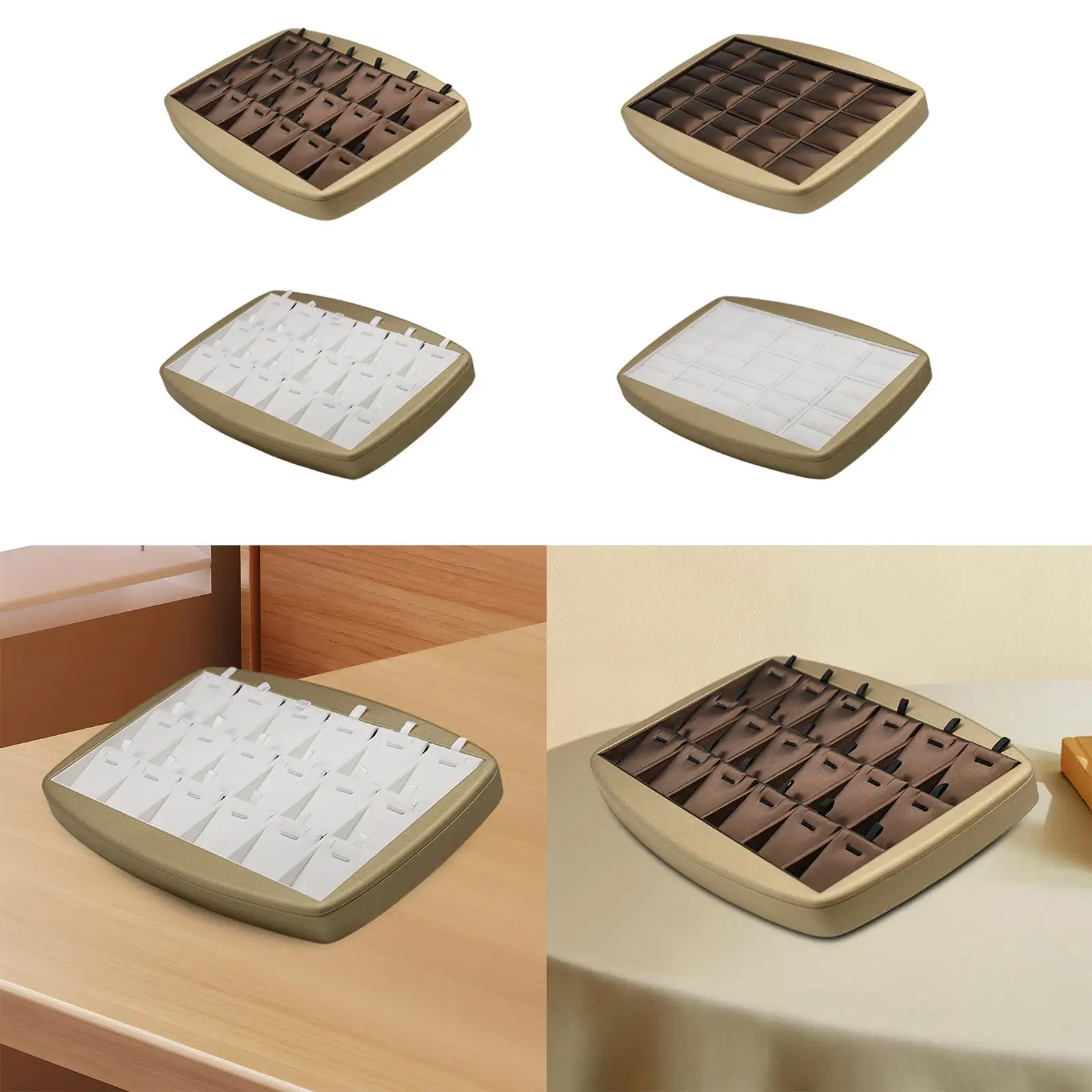 

Jewelry Tray Jewellery Organizer Decorative Portable Necklaces Holder Necklaces