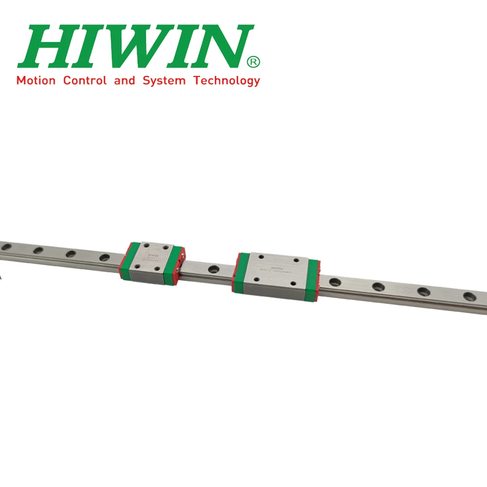 Free Shipping HIWIN Genuine Miniature Linear Guide Rail MGN7+MGN7H Slider 40 50 60-100 120 150 200 250 300mm For 3D Printer CNC