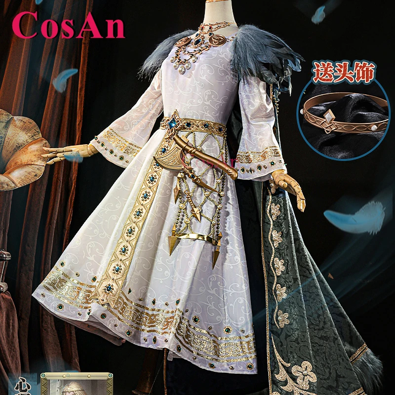 

CosAn Game Identity V Ada Mesmer/Psychologist костюмы для косплея Wings Of The Heron милая униформа праздничное платье одежда для ролевых игр