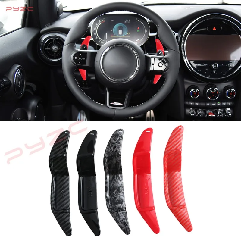 For Mini R55 R56 R58 R60 R61 Styling Auto Steering Wheel Rear Shift Paddle Car Shift Equipment Semi Automatic Clutc Black Red