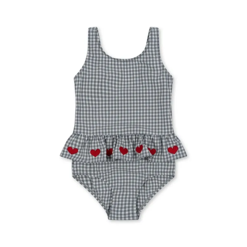 Baby Girls Swimwear Love Two Pieces Sunscreen Swimsuit Girl Swimwears Bikinis Kids Swimming Children\'s Swimsuits Mayo