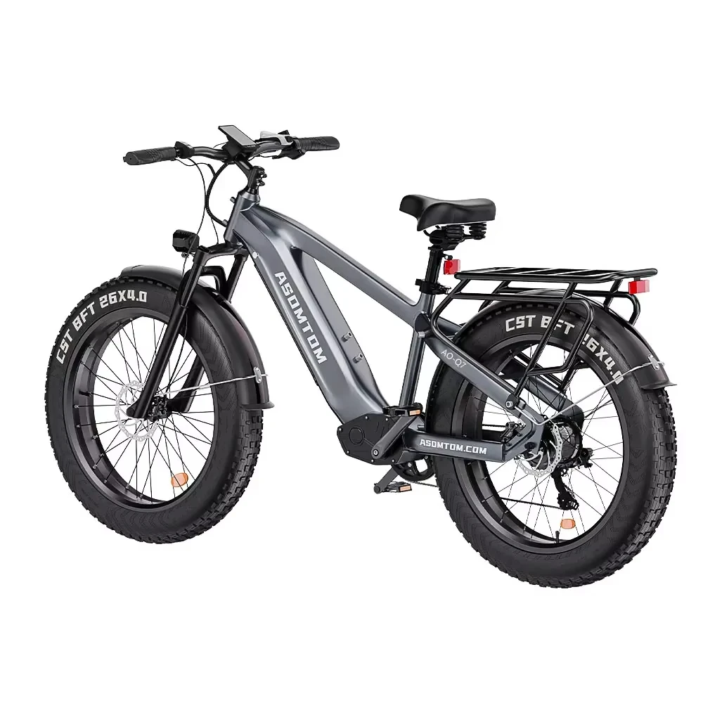 Electric Bike 1000W motor 48V 18AH Battery Adult snow beach off-road urban commuter Q7 Electric Bicycle 26 Inch Fat Tire ebike