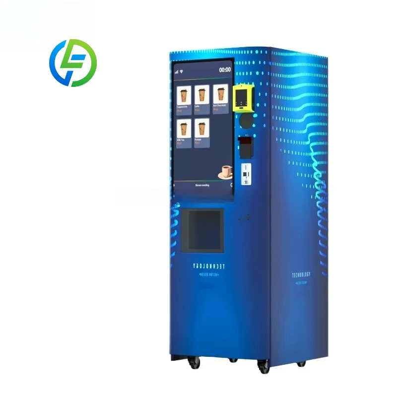 Customized Touch Screen Gym Fitness Powder Automatic Vending Machine Smart Protein Shake Dispenser Integrated Payment System SDK