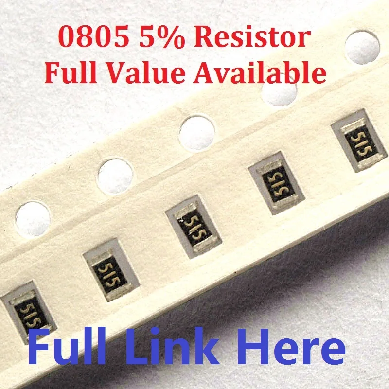 300 Stuks (0 Ohm Tot 10M) Ohm Smd Chip Weerstand 0805 10K Ohm 5% Chip Weerstanden 0r 1K 2.2K 3.3K 4.7K 4k7 10K 100K 560r Ohm Kit