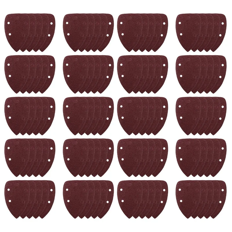 

100X Mouse Sander Sandpaper Sanding Paper Hook And Loop Assorted 40/ 60/ 80/ 100/ 120/ 180/ 240/ 320/ 400/ 800 Grits