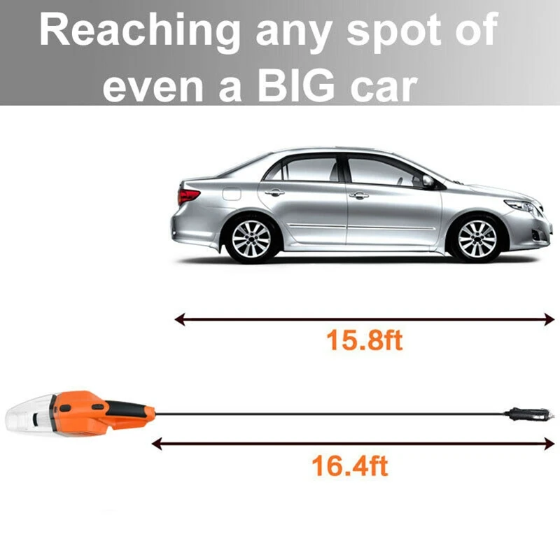 Car Handheld Vacuum Cleaner Car Vacuum Cleaner Mini Vacuum Cleaner For Car 5Kpa Powerful Vaccum Cleaners