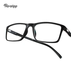 Anti Blue Light Reading Glasses for men Business Plastic Titanium Computer glasses Ultraviolet-proof UV400