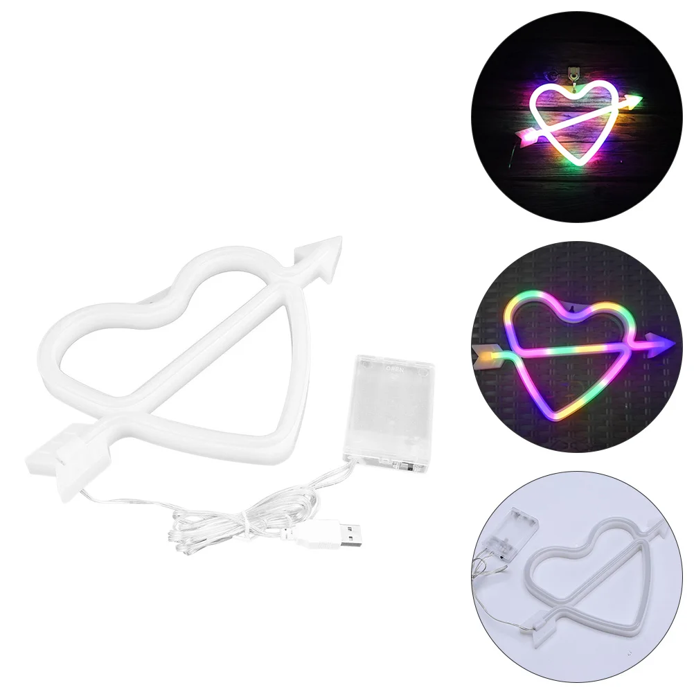 ตกแต่งงานแต่งงาน Love Neon Light LED ของขวัญวันวาเลนไทน์ในครัวเรือนโคมไฟตกแต่งที่มีสีสัน