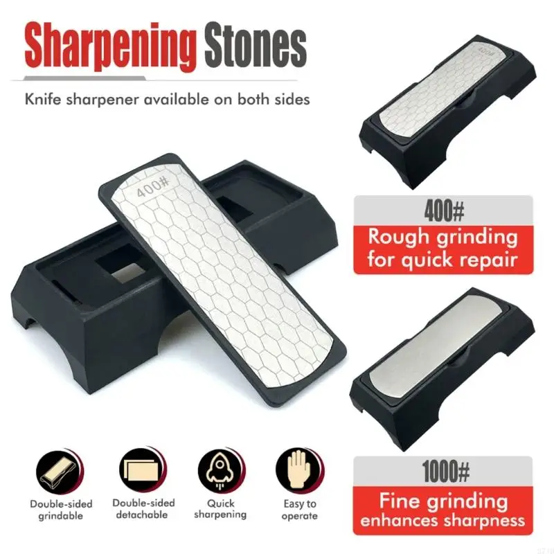 Honing Guide Edge Sharpening Jig with Sharpening Stone Chisels Honing Guide Fixed Angle Jig Guide Tool for Planer 37JD