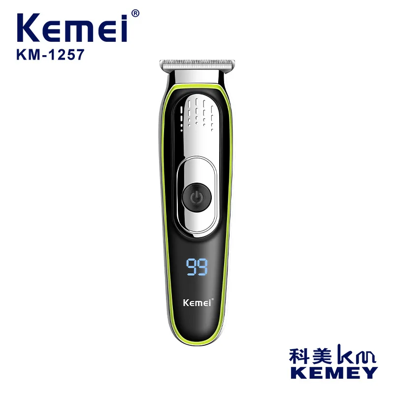 

Kemei KM-1257 Multifunctional Professional Barber Cutting Hair Cut Machine Beard Trimmer Hair Professional Electric Hair Trimmer