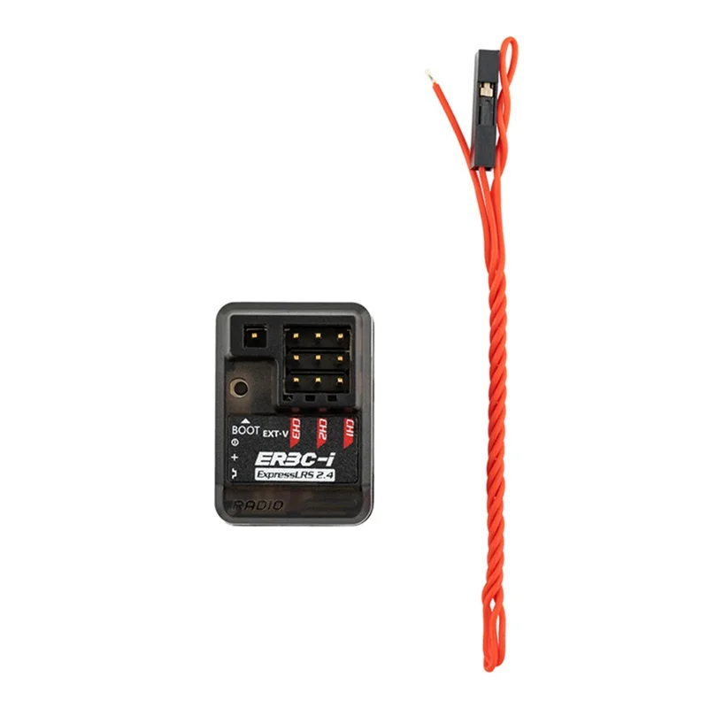 WOWFU-pour Radiomaster Er3ci 3CH/Er5ci 5CH RX récepteur 2.4Ghz ELRS PWM récepteur antenne intégrée pour RC FPV voiture bateau camion