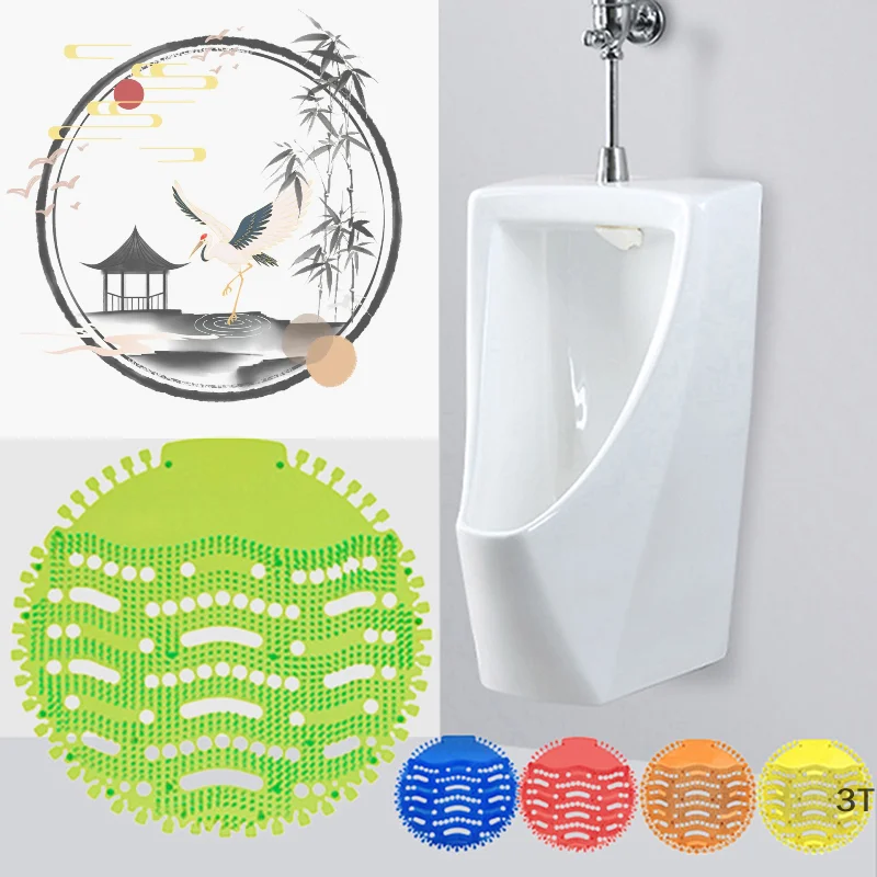 Fragrance Antimicrobial Deodorizer Men Urinal Deodorant  Pool Aroma Pad