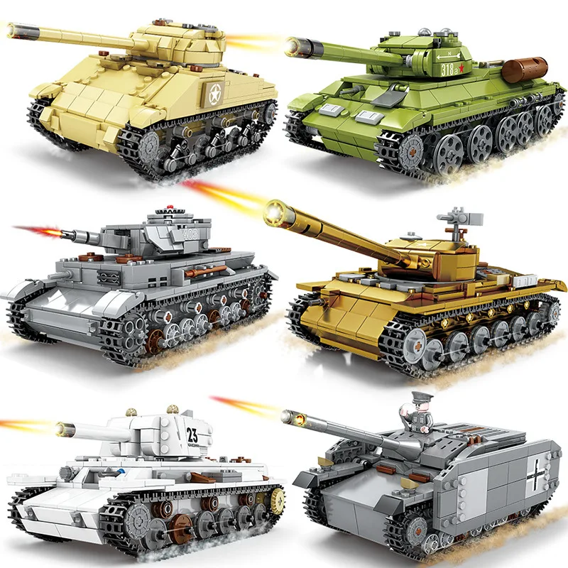 

Конструктор KAZI W: Военная серия, модели танков, развивающие игрушки для мальчиков, пластиковые блоки-конструкторы Snowflake