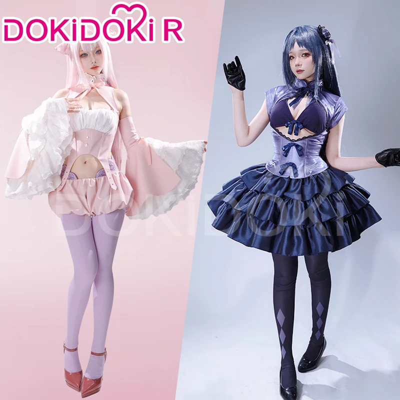 2025 ميموري باياكويا كوسبلاي الفتاة السحرية والملازم الشرير المستخدمة لتكون أزياء الهالوين DokiDoki-R