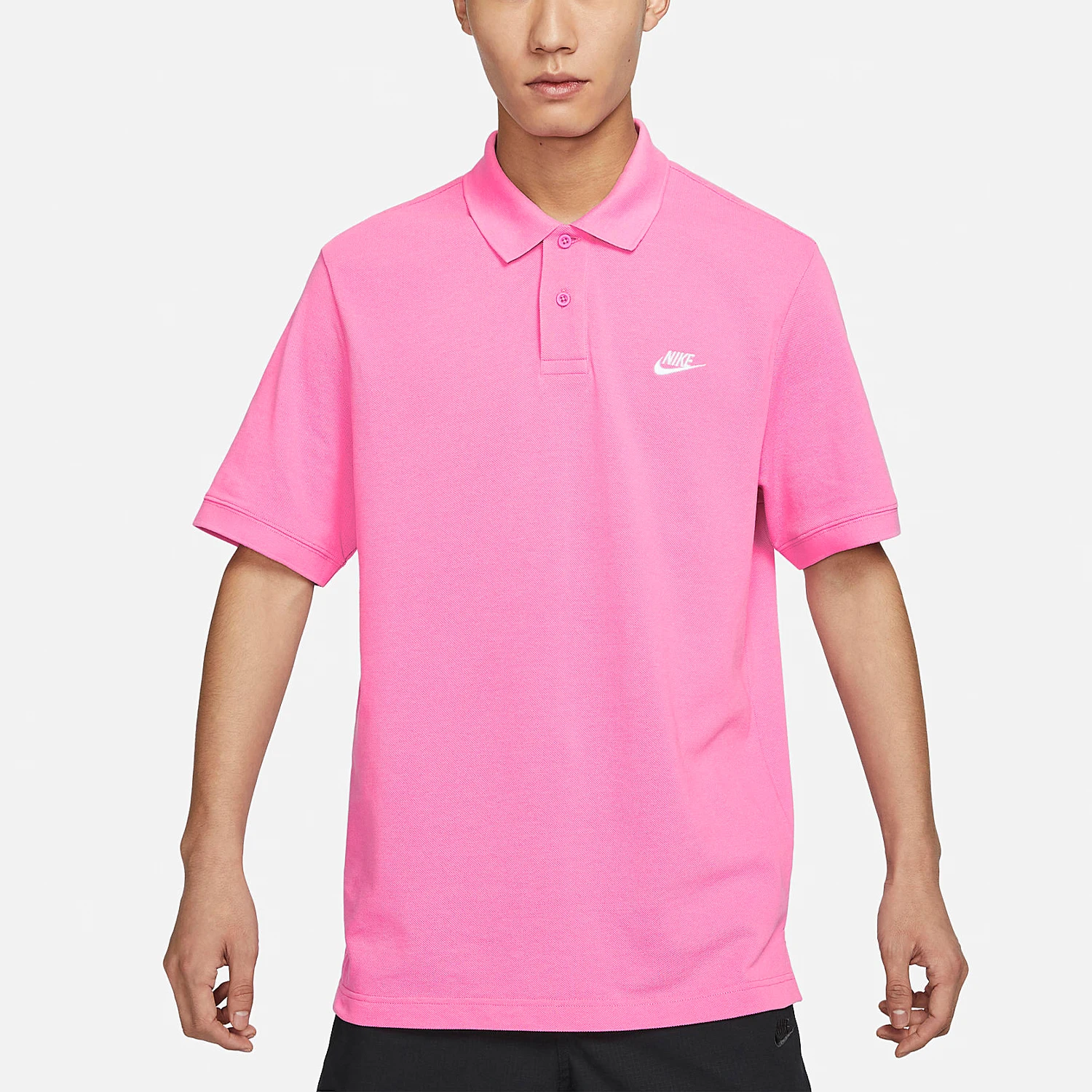 

Nike genuine New Men's Sports Casual Loose Collar Short Sleeve T-Shirt FN3895-675