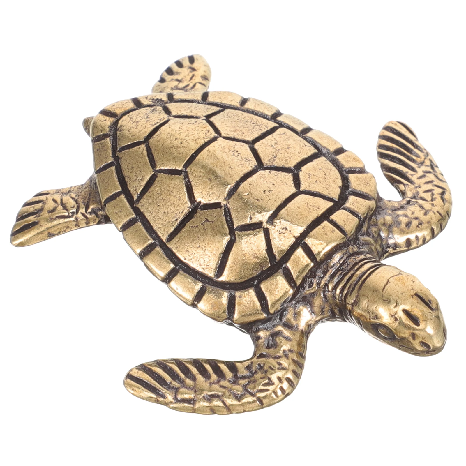 

Copper Turtle Ornaments Statue Decor Home Desktop Figures Animal Craft Durability Longevity TORTOISE MODELING