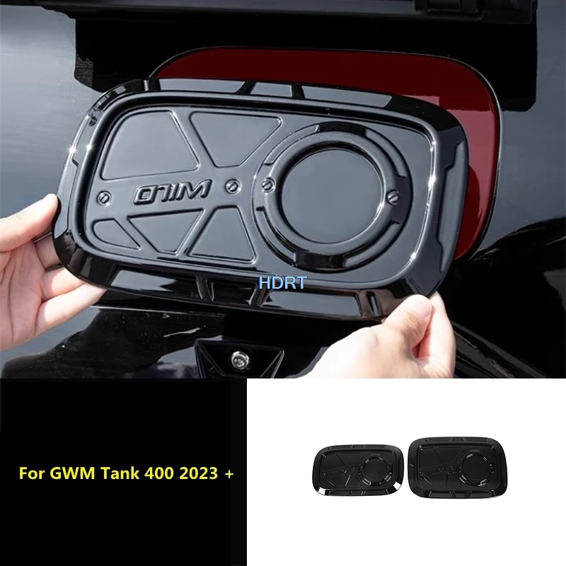 

Автомобильный стиль, крышка для топливного бака и масла, подходит для Great Wall GWM Tank 400 2023 + порт для зарядки, крышка электрической коробки, аксессуары, внешняя наклейка
