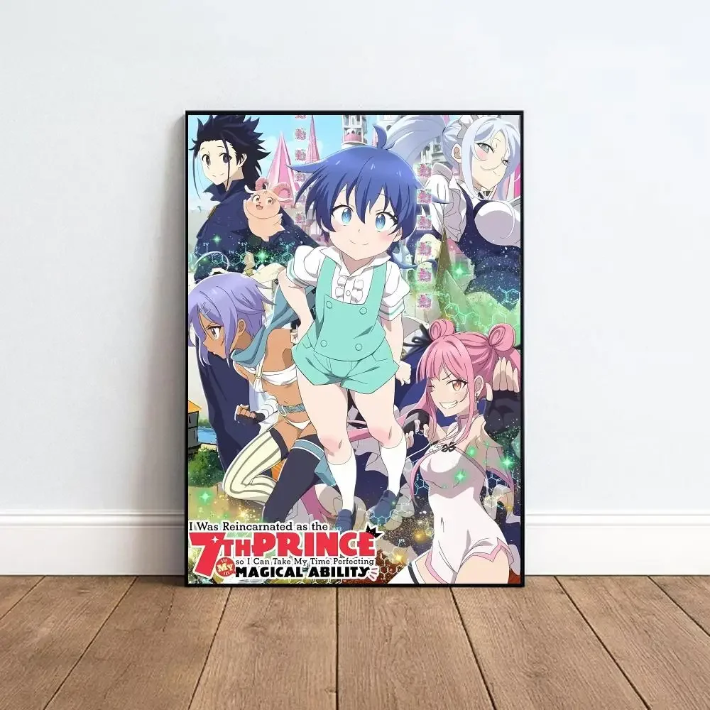 I-I Was Reincarnated As The 7Th Prince So I Can Take My Time Perfecting My Magical Ability Poster Indoor Outdoor Wall Decor