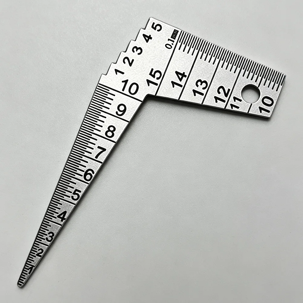 Lightweight Stainless Steel Gap For measuring Tool with Dual Profile Design Suitable for 1mm to 15mm Gap and Bore Applications