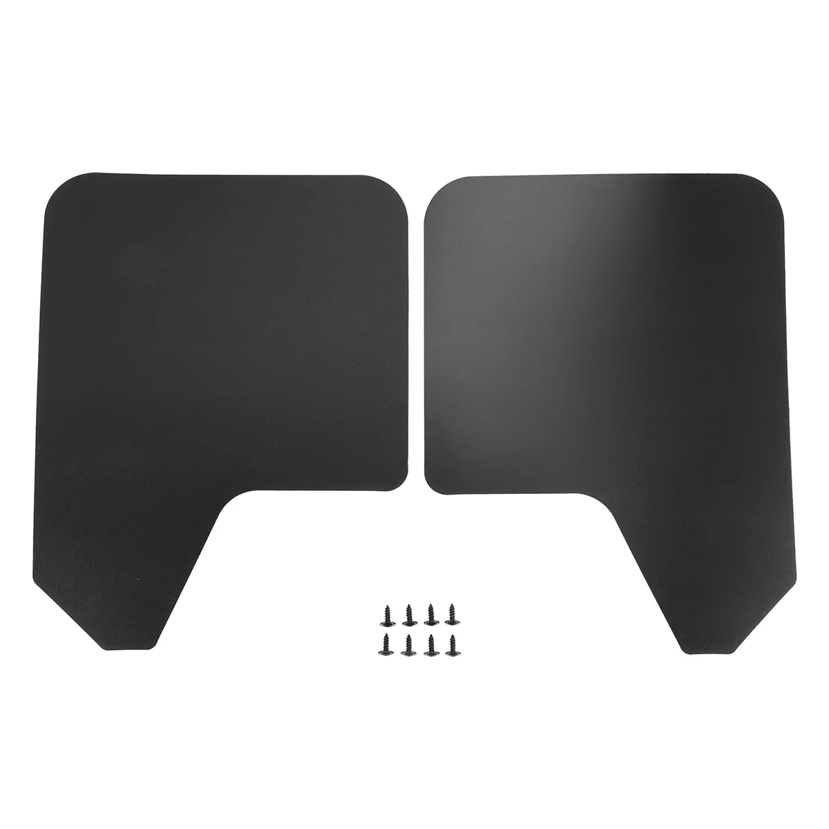 2Pcs Universal Mudflaps for Car Pickup SUV Van Truck Mud Flaps Splash Guards Mudguards Dirty Traps with Rivets