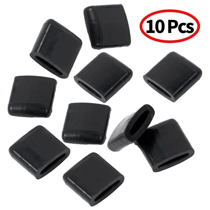 2023 New 10Pcs Air Fryer Rubber Bumpers Silicone Air Fryer Basket Protective Feet Tray Rubber Feet Air Fryer Replacement Part