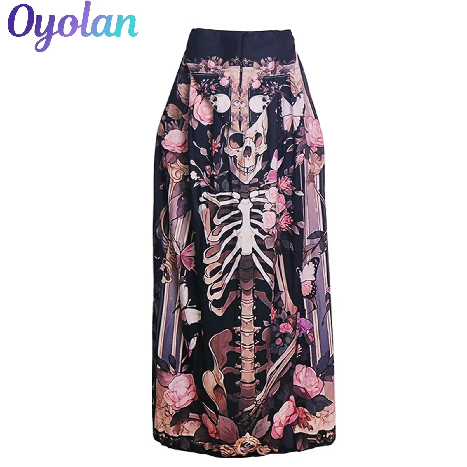 

Men Womens 1Pc Halloween Carnival Cosplay Costumes Hooded Skeleton Print Cloak Cape Party Hooded Robe Halloween Roleplay Outfits