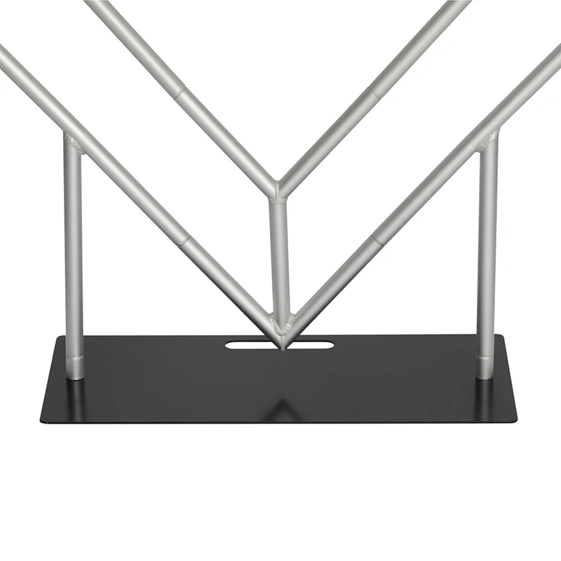 Aluminium Heart Arch Backdrop Stand, Sturdy and Durable, for Baby Showers, Wedding Ceremonies, Birthday Party Decorations, 6.5ft